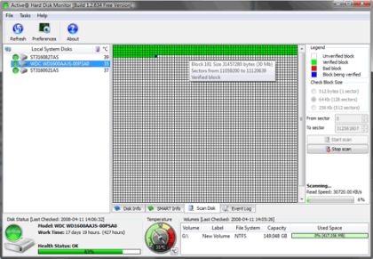 Disk Monitor Hard Disk Freeware