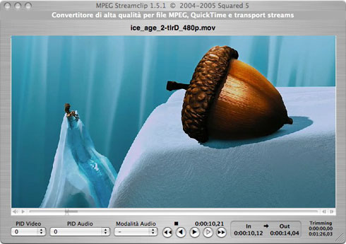 avi to mpeg streamclip supported